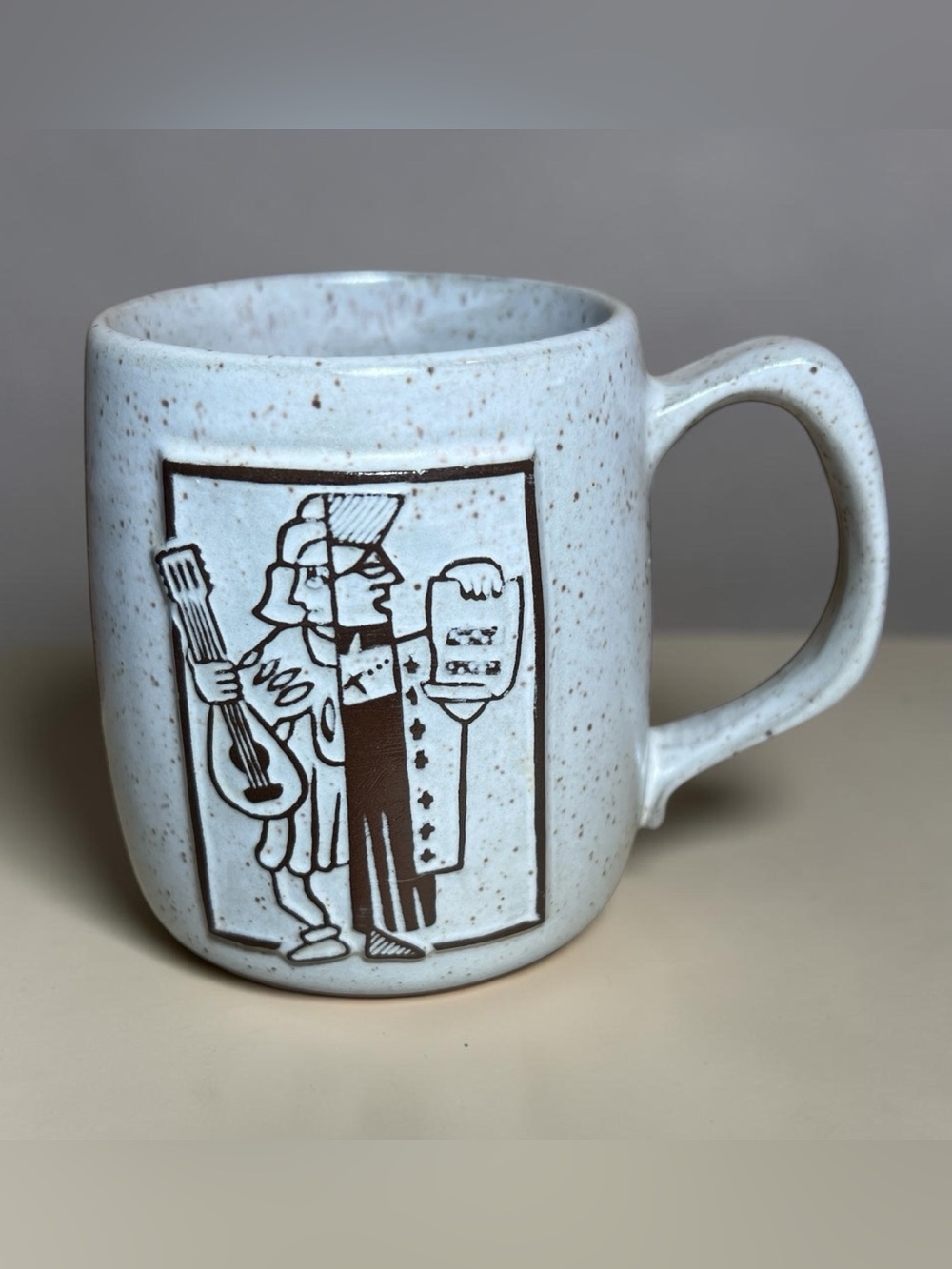 Onion River Pottery Handmade Ceramic Coffee Mug Vintage